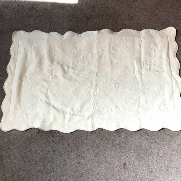 Colchas S. Domingos Bedding Colchas S Domingos Cream Matelasse Pillow Sham 2 King Poshmark